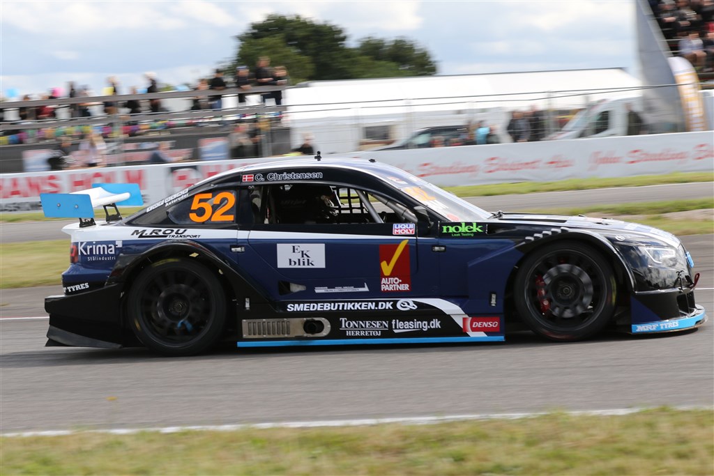 Christoffer Christensen - Nymark Racing Academy ræser til Padborg finalen. 
(Foto: Motorsporten.dk)